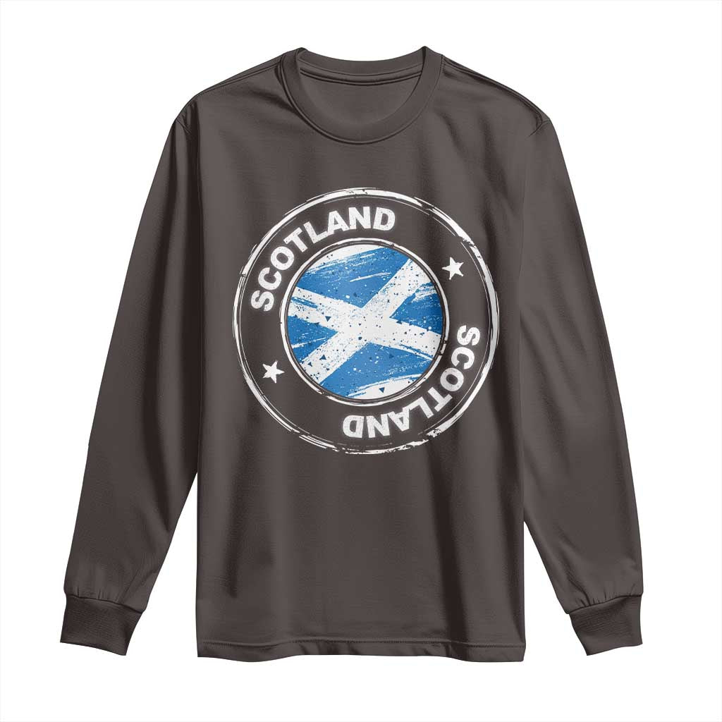 Scotland Flag Scottish Pride Long Sleeve Shirt