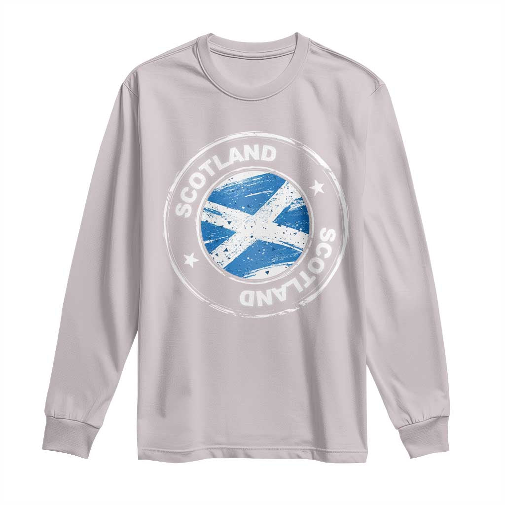 Scotland Flag Scottish Pride Long Sleeve Shirt
