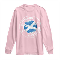 Scotland Flag Scottish Pride Long Sleeve Shirt
