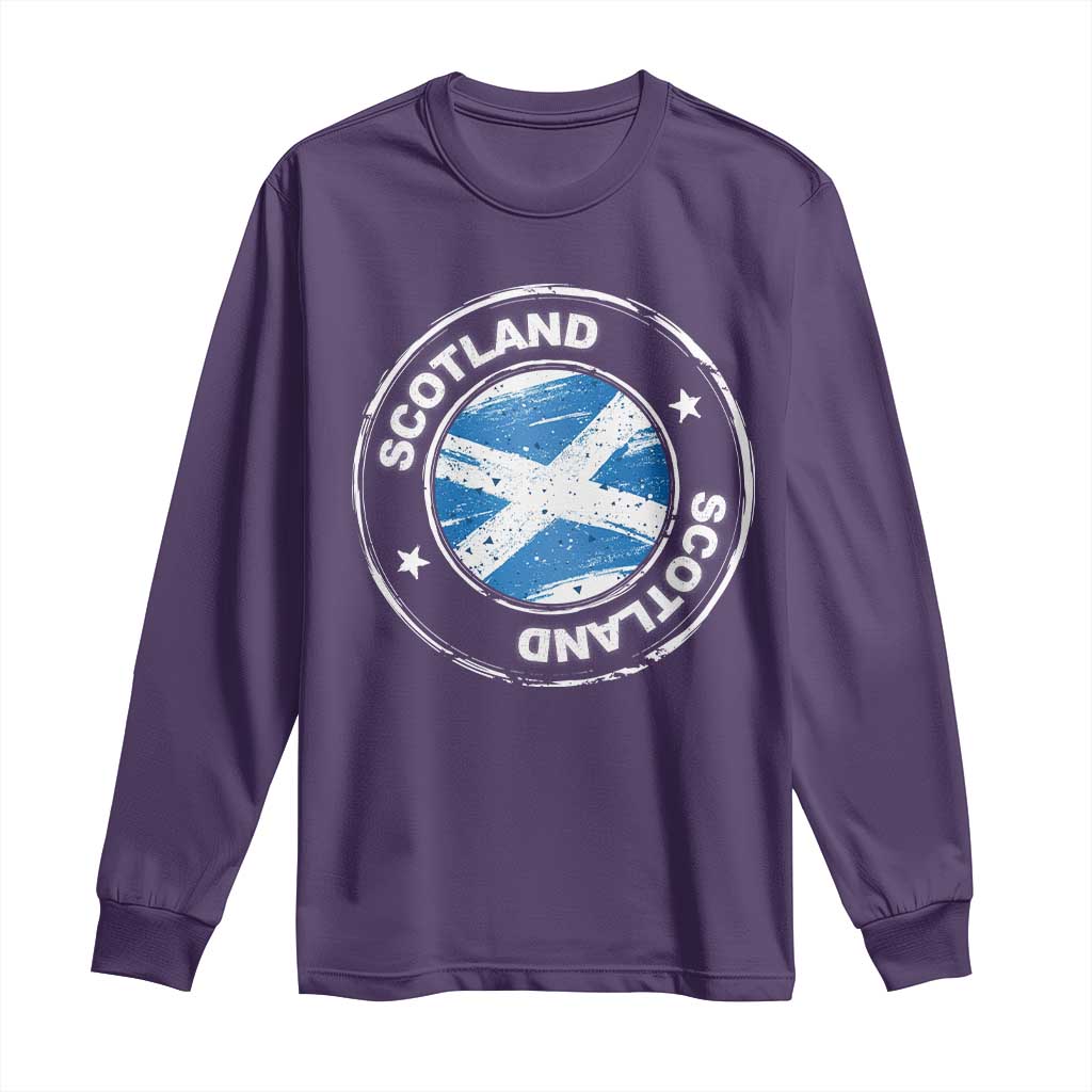 Scotland Flag Scottish Pride Long Sleeve Shirt