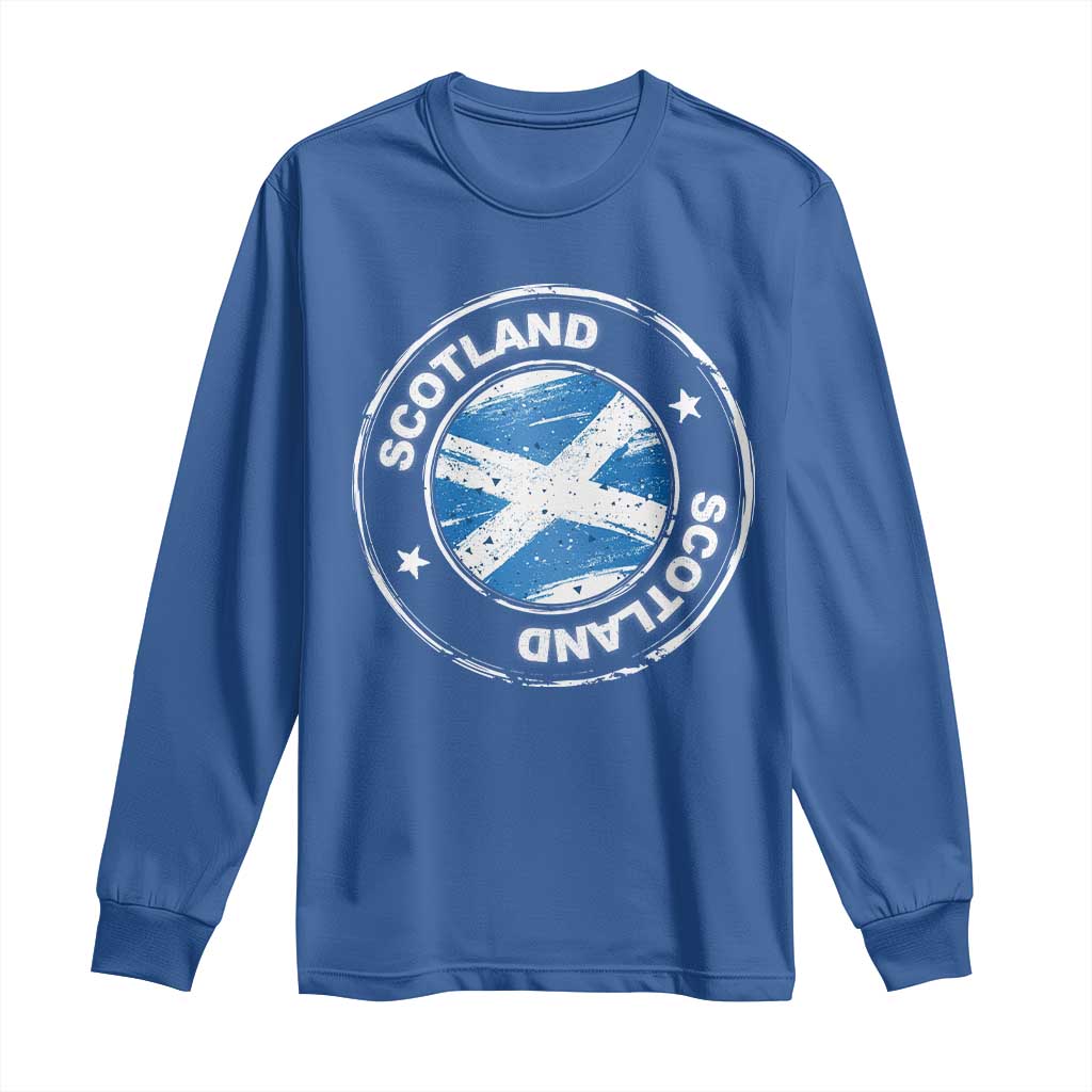 Scotland Flag Scottish Pride Long Sleeve Shirt