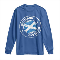 Scotland Flag Scottish Pride Long Sleeve Shirt