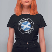 Scotland Flag Scottish Pride T Shirt For Women - Wonder Print Shop
