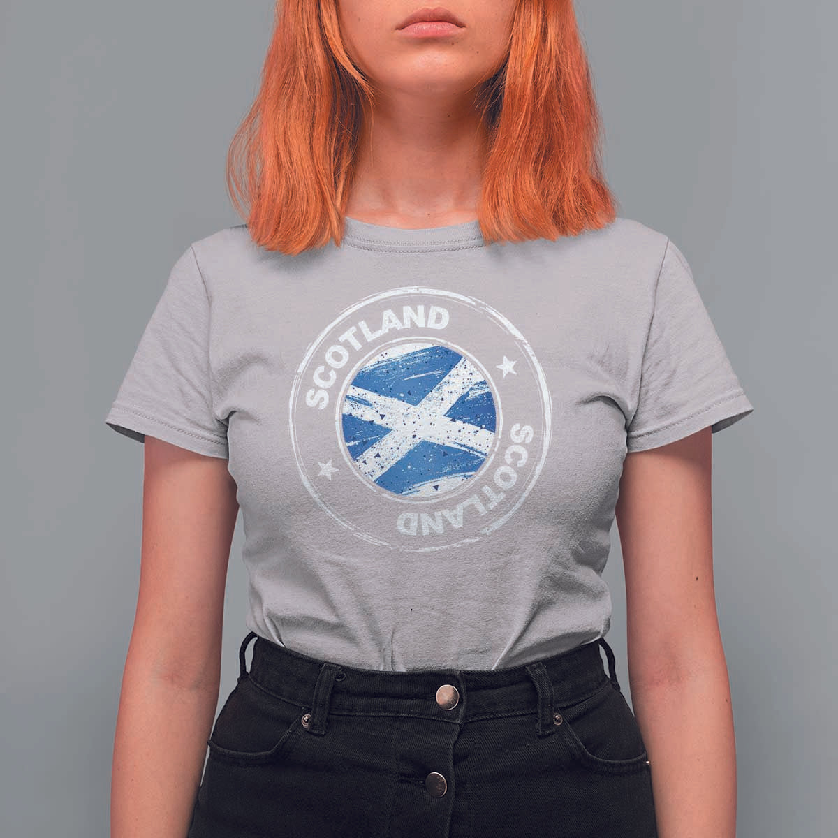 Scotland Flag Scottish Pride T Shirt For Women - Wonder Print Shop