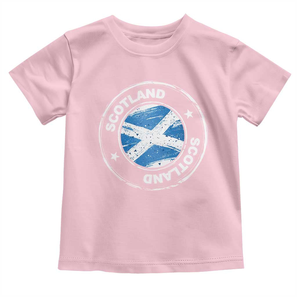 Scotland Flag Scottish Pride Toddler T Shirt
