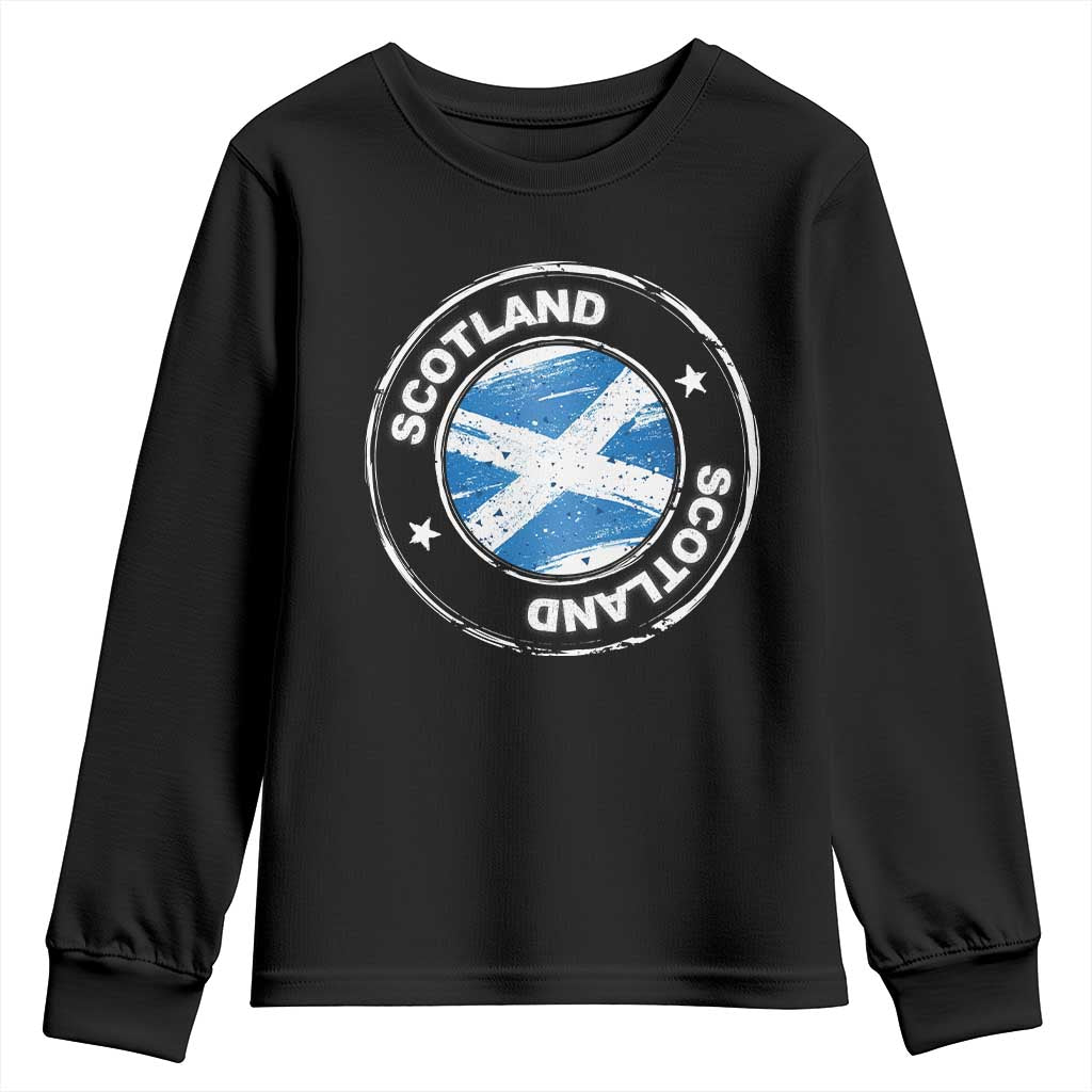 Scotland Flag Scottish Pride Youth Sweatshirt