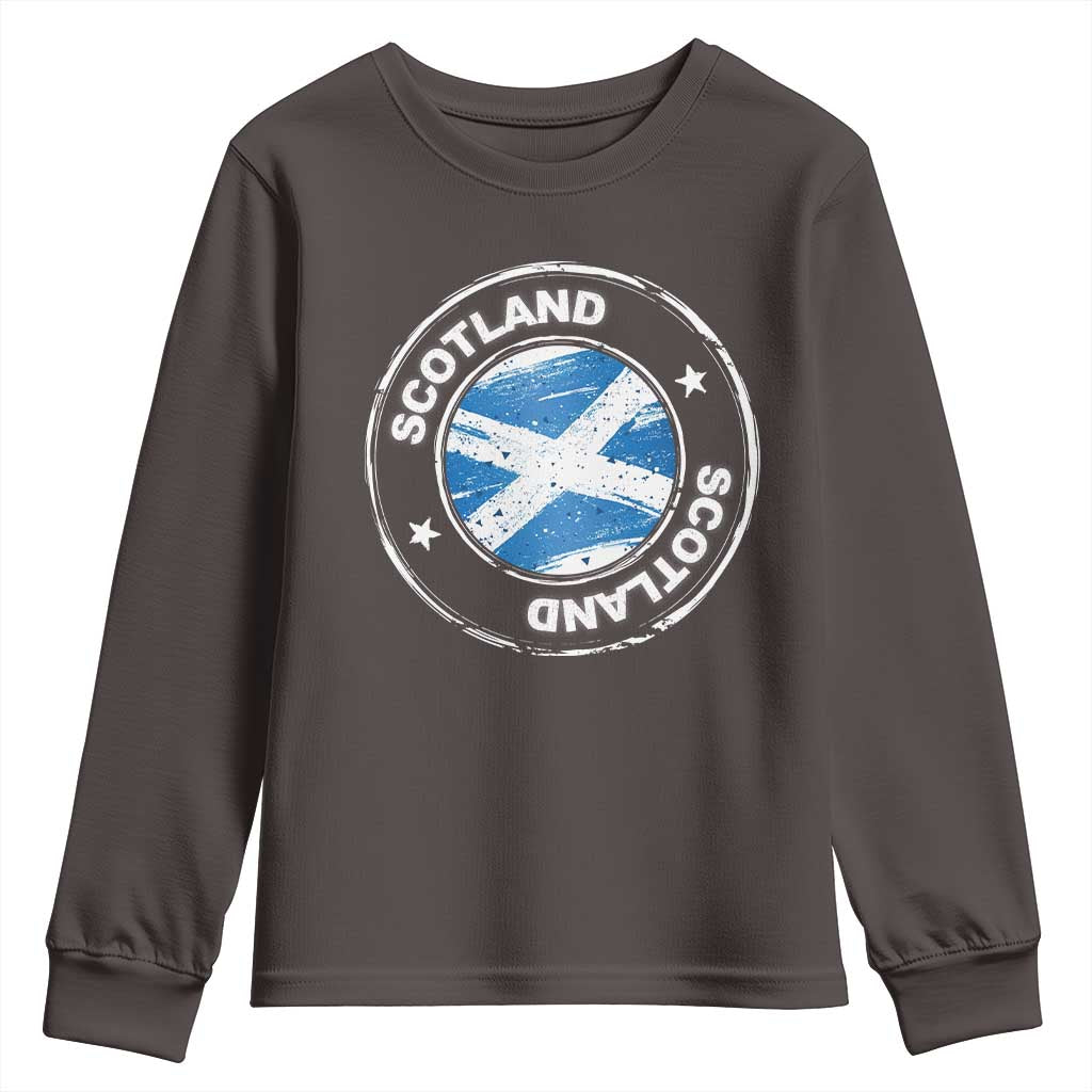 Scotland Flag Scottish Pride Youth Sweatshirt
