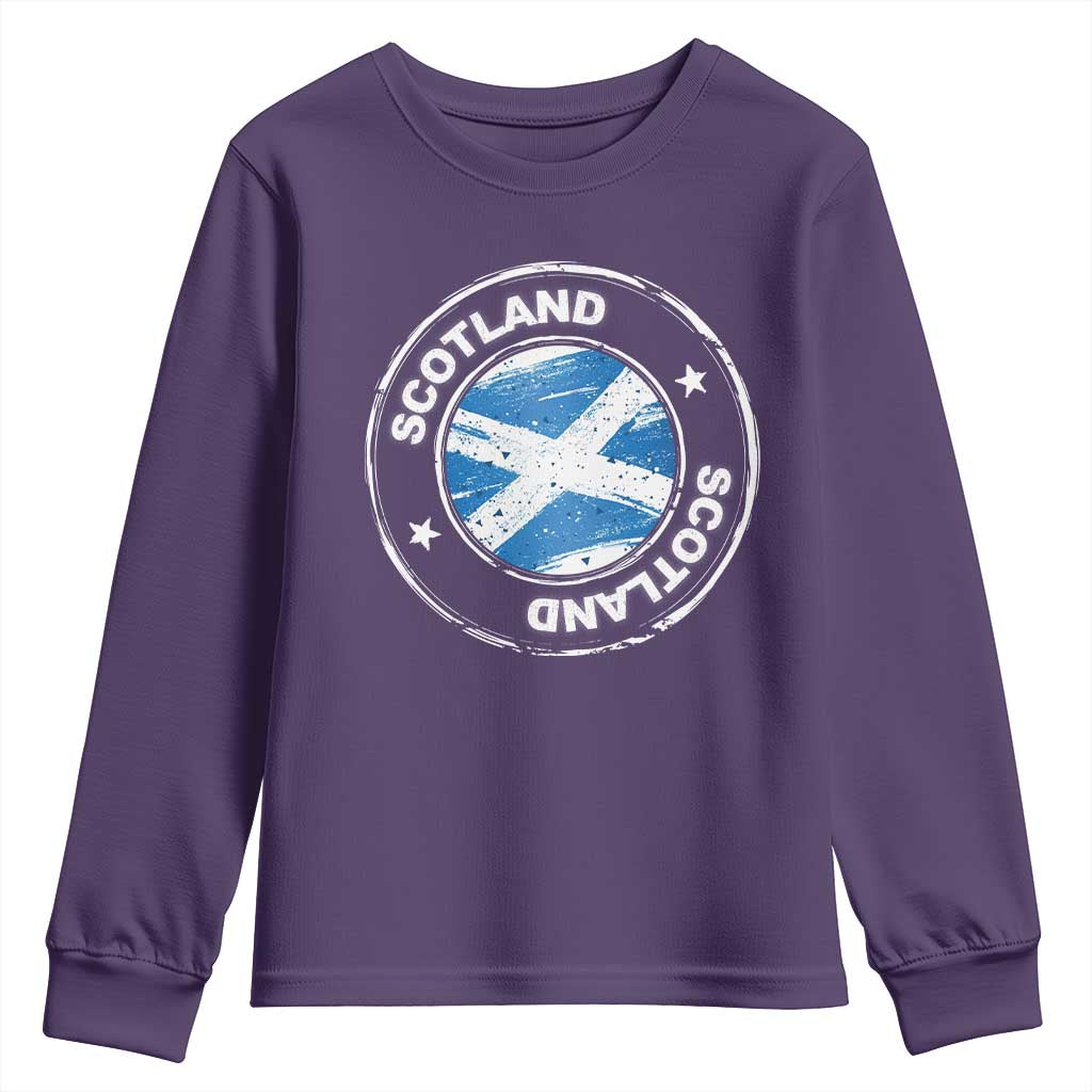 Scotland Flag Scottish Pride Youth Sweatshirt