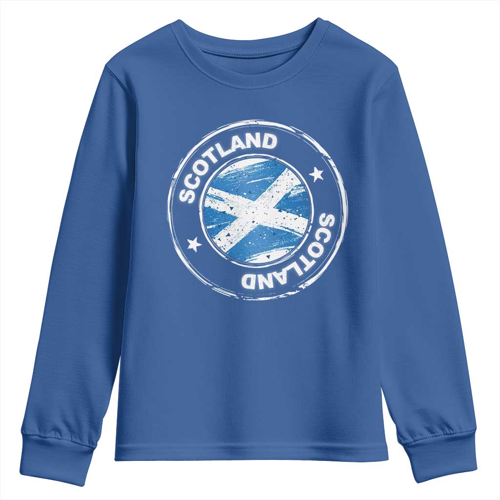 Scotland Flag Scottish Pride Youth Sweatshirt