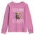 Scotland is Calling and I must Go Highland Cow Youth Sweatshirt