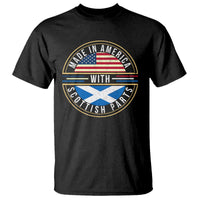 Scottish American T Shirt Made In America With Scottish Parts Scotland - Wonder Print Shop