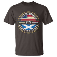 Scottish American T Shirt Made In America With Scottish Parts Scotland - Wonder Print Shop
