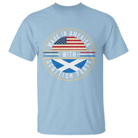 Scottish American T Shirt Made In America With Scottish Parts Scotland - Wonder Print Shop