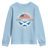 Scottish American Youth Sweatshirt Made In America With Scottish Parts Scotland