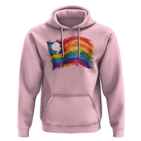 Rainbow  Flag Comma La Harris 2024 Hoodie - Wonder Print Shop