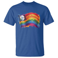 Rainbow  Flag Comma La Harris 2024 T Shirt - Wonder Print Shop