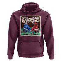 Funny Harris Walz Hoodie To The Window To The Walz Hip Hop Old School - Wonder Print Shop