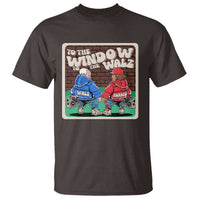 Funny Harris Walz T Shirt To The Window To The Walz Hip Hop Old School - Wonder Print Shop