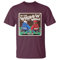 Funny Harris Walz T Shirt To The Window To The Walz Hip Hop Old School - Wonder Print Shop