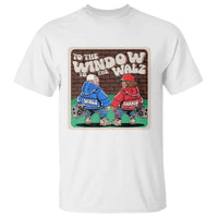 Funny Harris Walz T Shirt To The Window To The Walz Hip Hop Old School - Wonder Print Shop