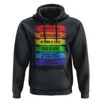 Human Rights Hoodie LGBT Black Feminist - Wonder Print Shop