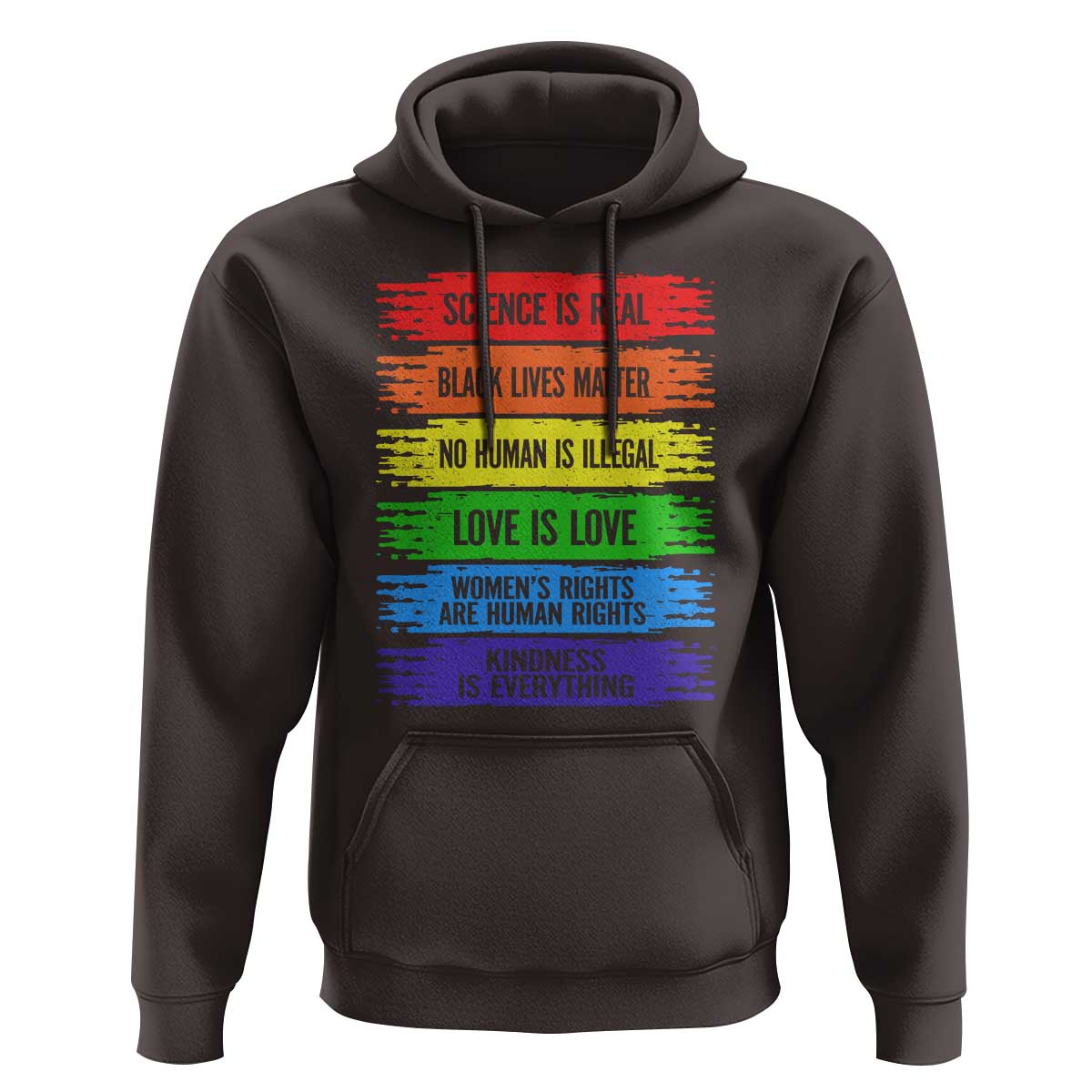 Human Rights Hoodie LGBT Black Feminist - Wonder Print Shop