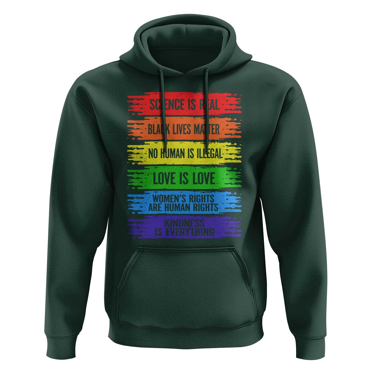 Human Rights Hoodie LGBT Black Feminist - Wonder Print Shop