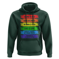 Human Rights Hoodie LGBT Black Feminist - Wonder Print Shop