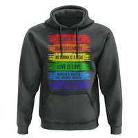 Human Rights Hoodie LGBT Black Feminist - Wonder Print Shop