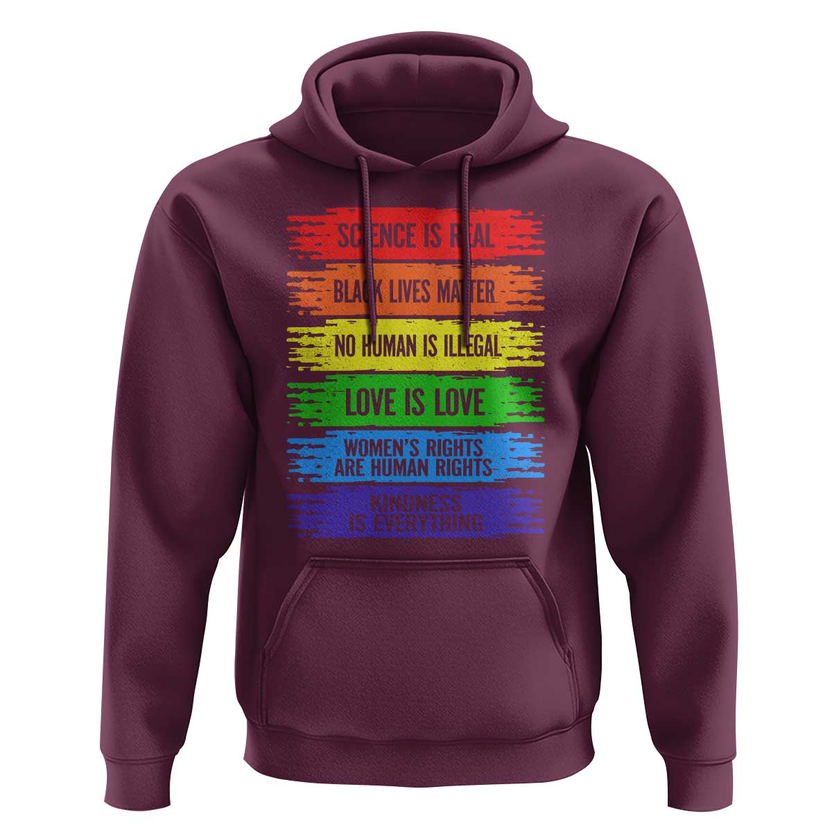 Human Rights Hoodie LGBT Black Feminist - Wonder Print Shop