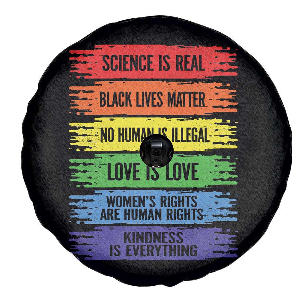 Human Rights Spare Tire Cover LGBT Black Feminist