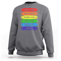 Human Rights Sweatshirt LGBT Black Feminist - Wonder Print Shop