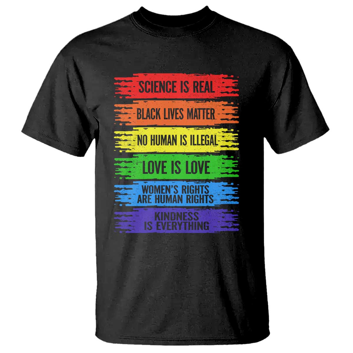 Human Rights T Shirt LGBT Black Feminist - Wonder Print Shop