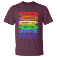 Human Rights T Shirt LGBT Black Feminist - Wonder Print Shop