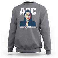 Alexandria Ocasio Cortez Feminist AOC Queen Sweatshirt - Wonder Print Shop