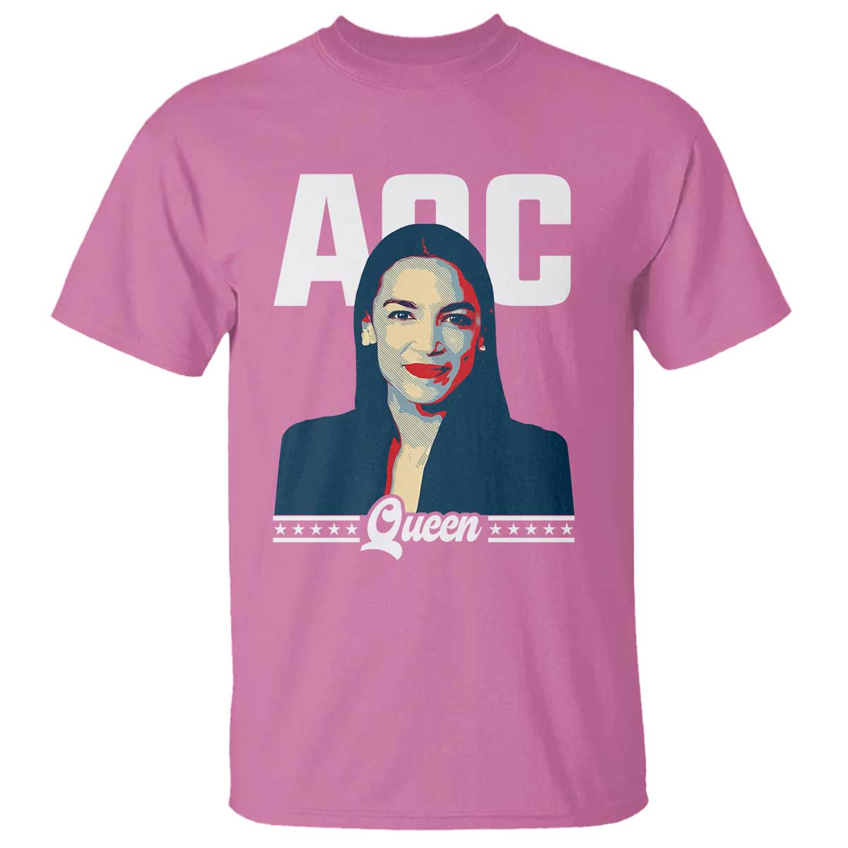 Alexandria Ocasio Cortez Feminist AOC Queen T Shirt - Wonder Print Shop