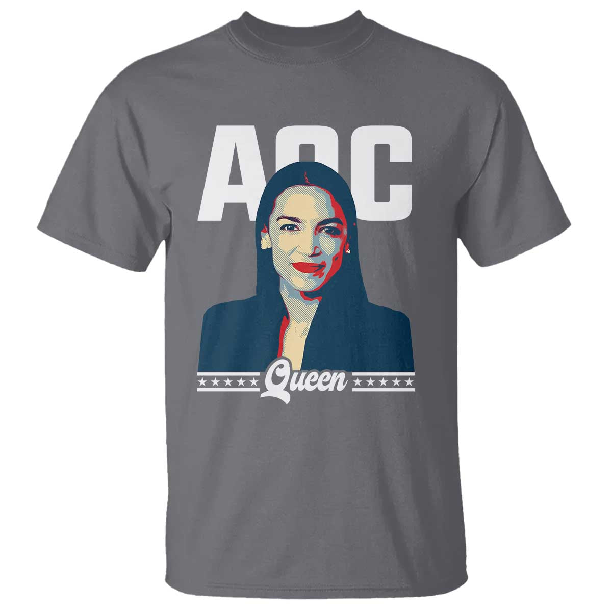 Alexandria Ocasio Cortez Feminist AOC Queen T Shirt - Wonder Print Shop
