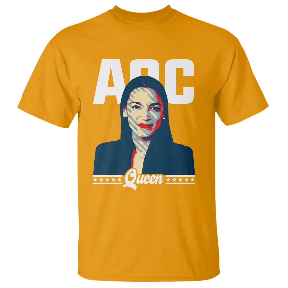 Alexandria Ocasio Cortez Feminist AOC Queen T Shirt - Wonder Print Shop
