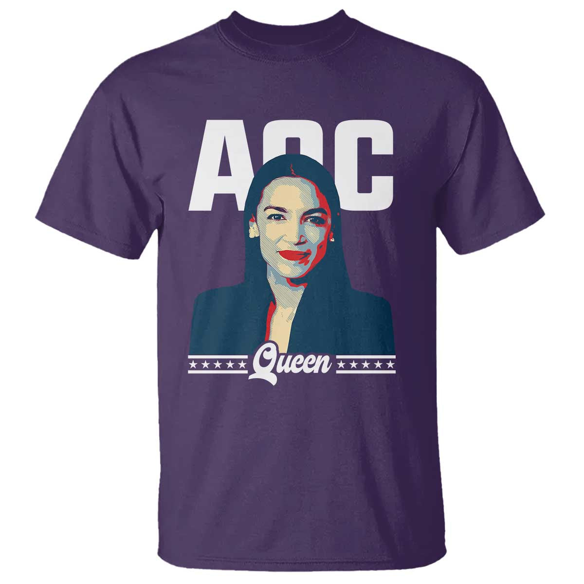 Alexandria Ocasio Cortez Feminist AOC Queen T Shirt - Wonder Print Shop