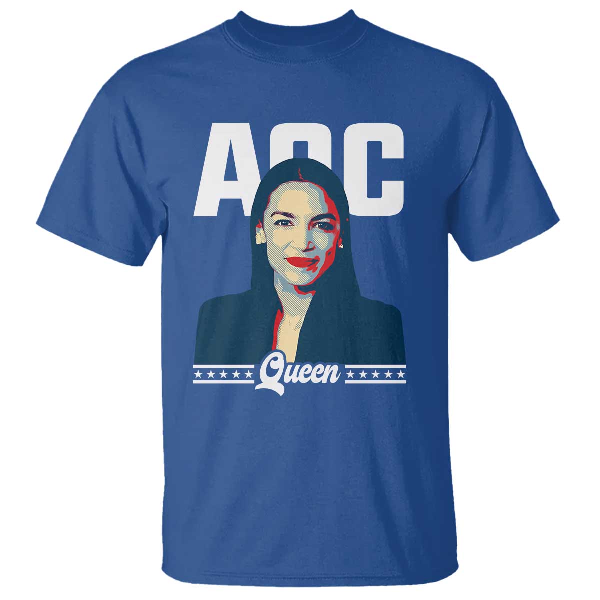 Alexandria Ocasio Cortez Feminist AOC Queen T Shirt - Wonder Print Shop