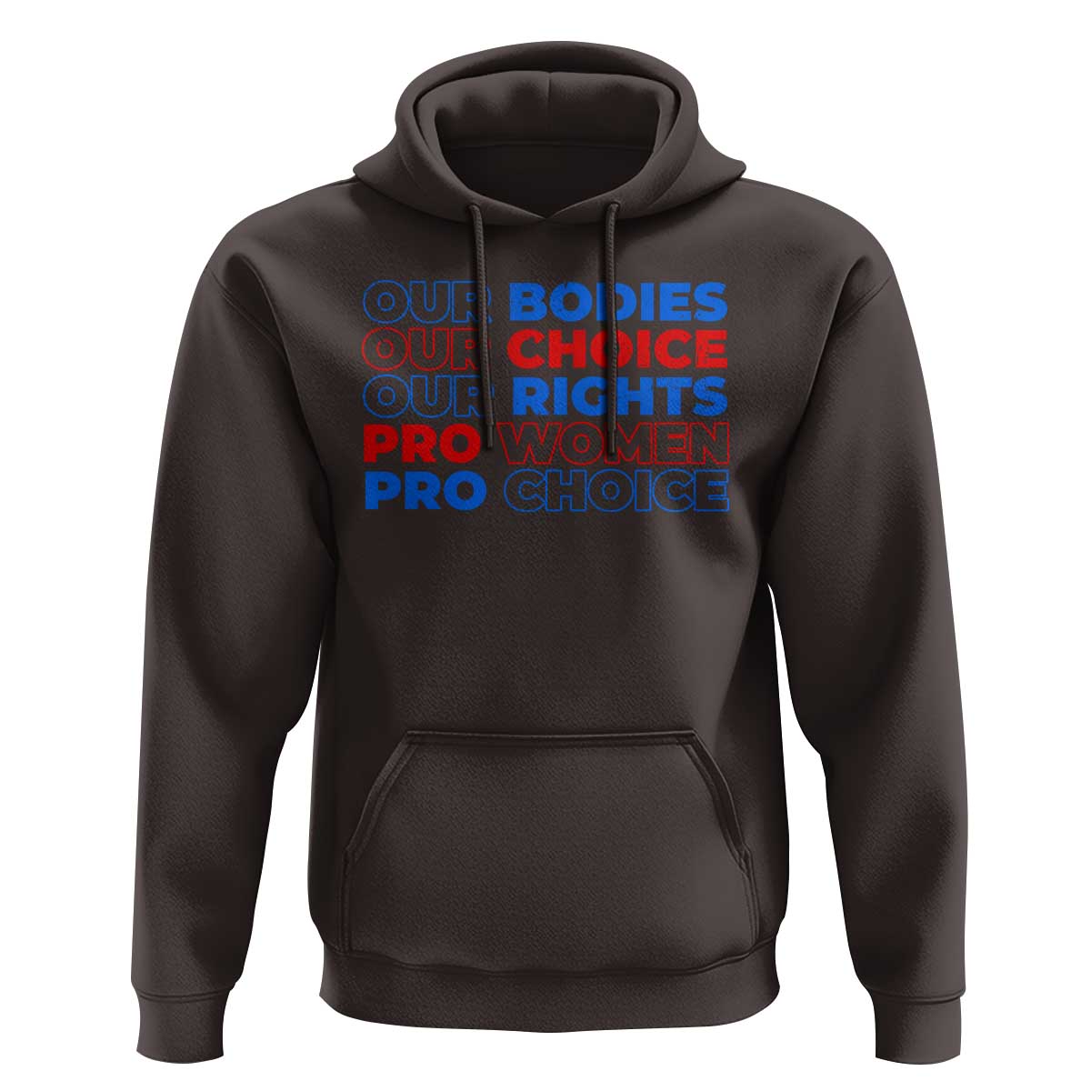 Abortion Pro Women Pro Choice Hoodie US President Election 2024 Feminist Women Rights - Wonder Print Shop