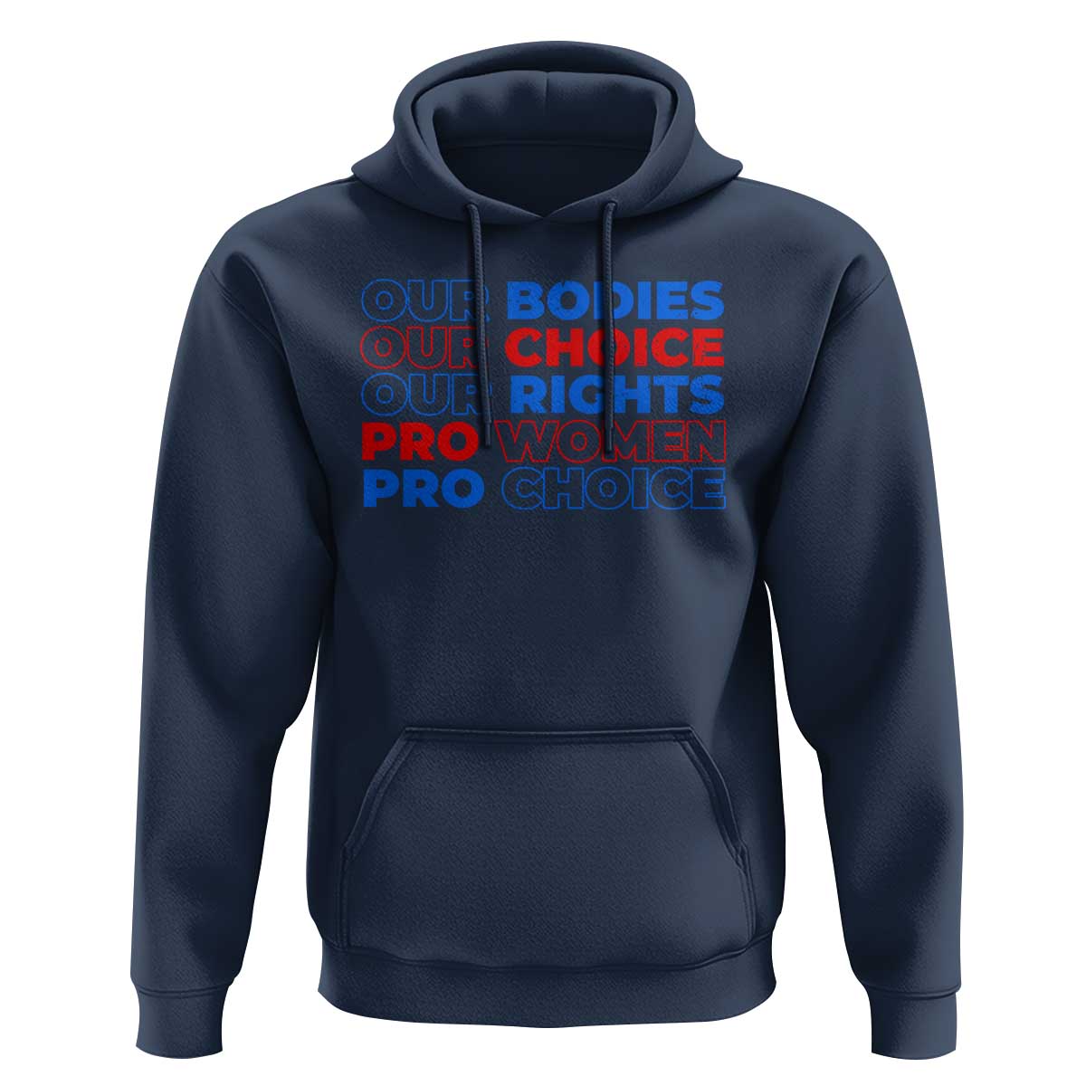 Abortion Pro Women Pro Choice Hoodie US President Election 2024 Feminist Women Rights - Wonder Print Shop
