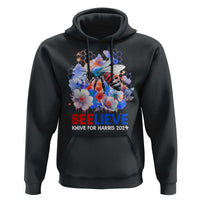 Believe Khive For Harris 2024 Hoodie Bee American Flag - Wonder Print Shop