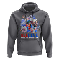 Believe Khive For Harris 2024 Hoodie Bee American Flag - Wonder Print Shop