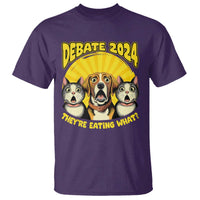 President Debate 2024 T Shirt Funny Dogs and Cats They're Eating What - Wonder Print Shop