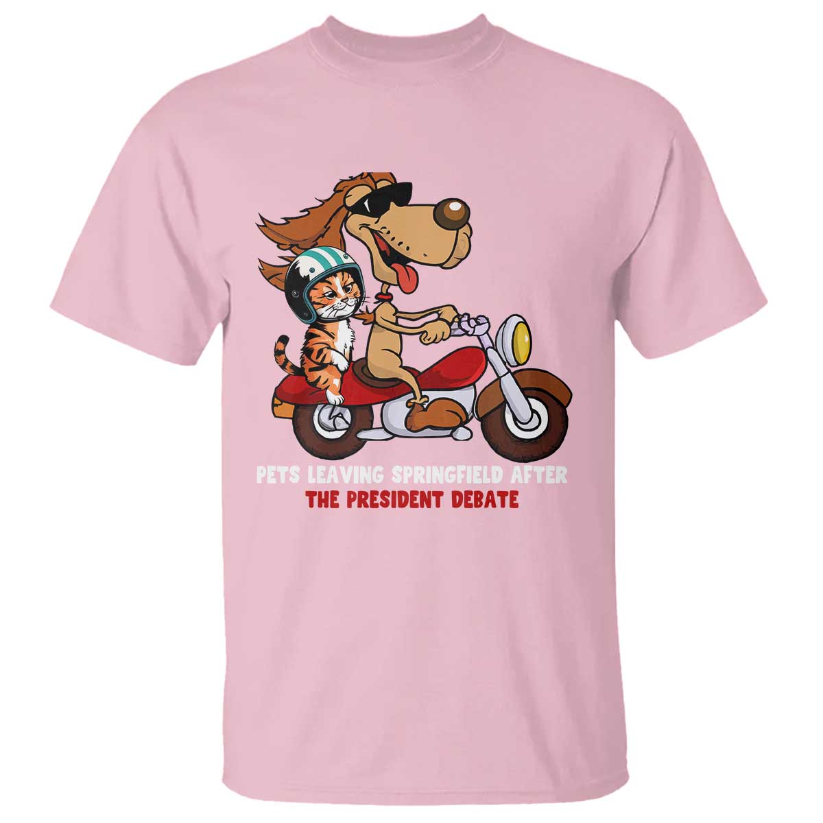 President Debate 2024 T Shirt Funny Pets Leaving Town - Wonder Print Shop