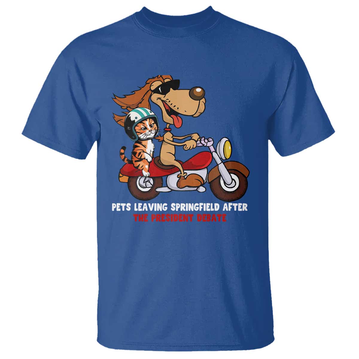 President Debate 2024 T Shirt Funny Pets Leaving Town - Wonder Print Shop