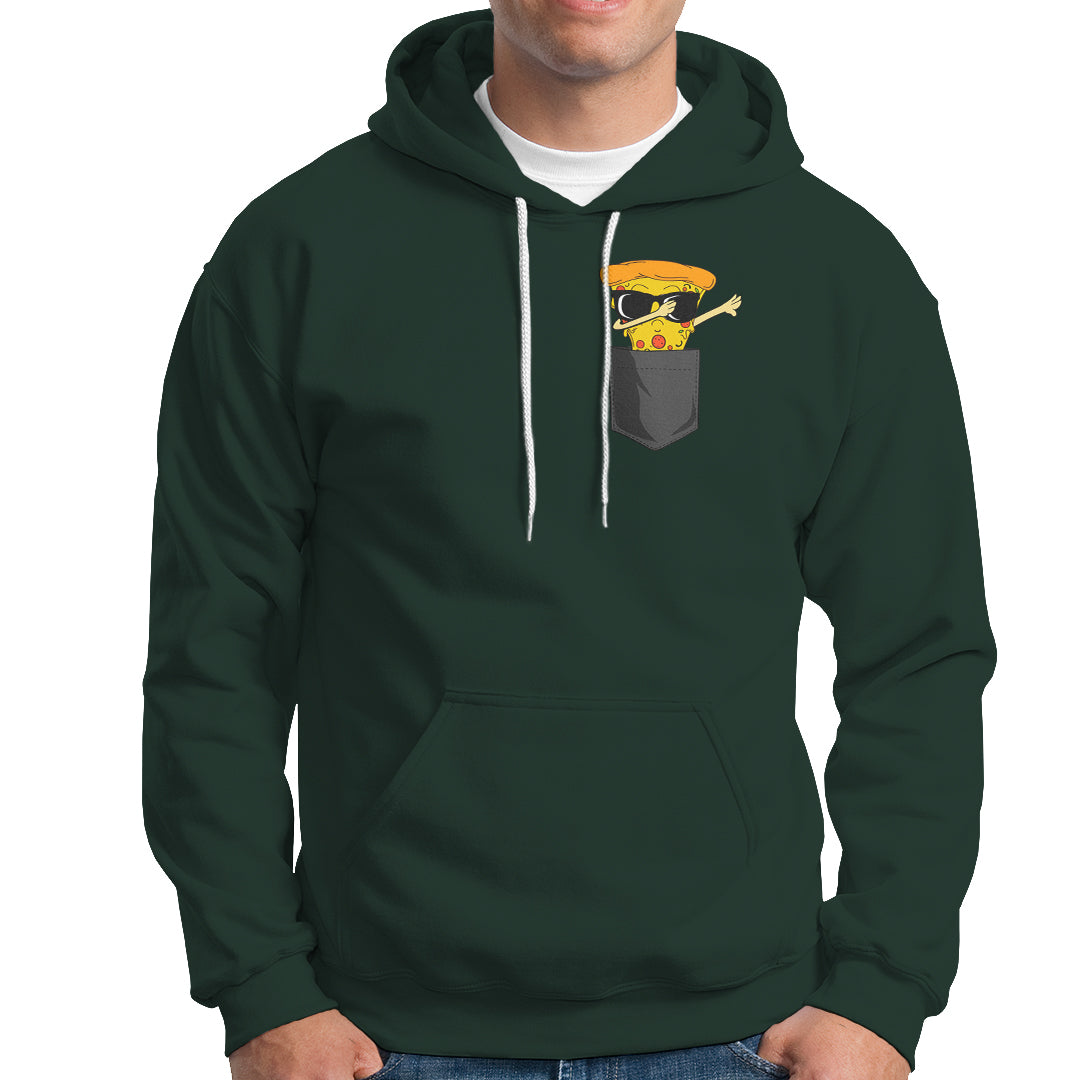 Pizza In A Pocket Funny Dabbing Hoodie - Wonder Print Shop
