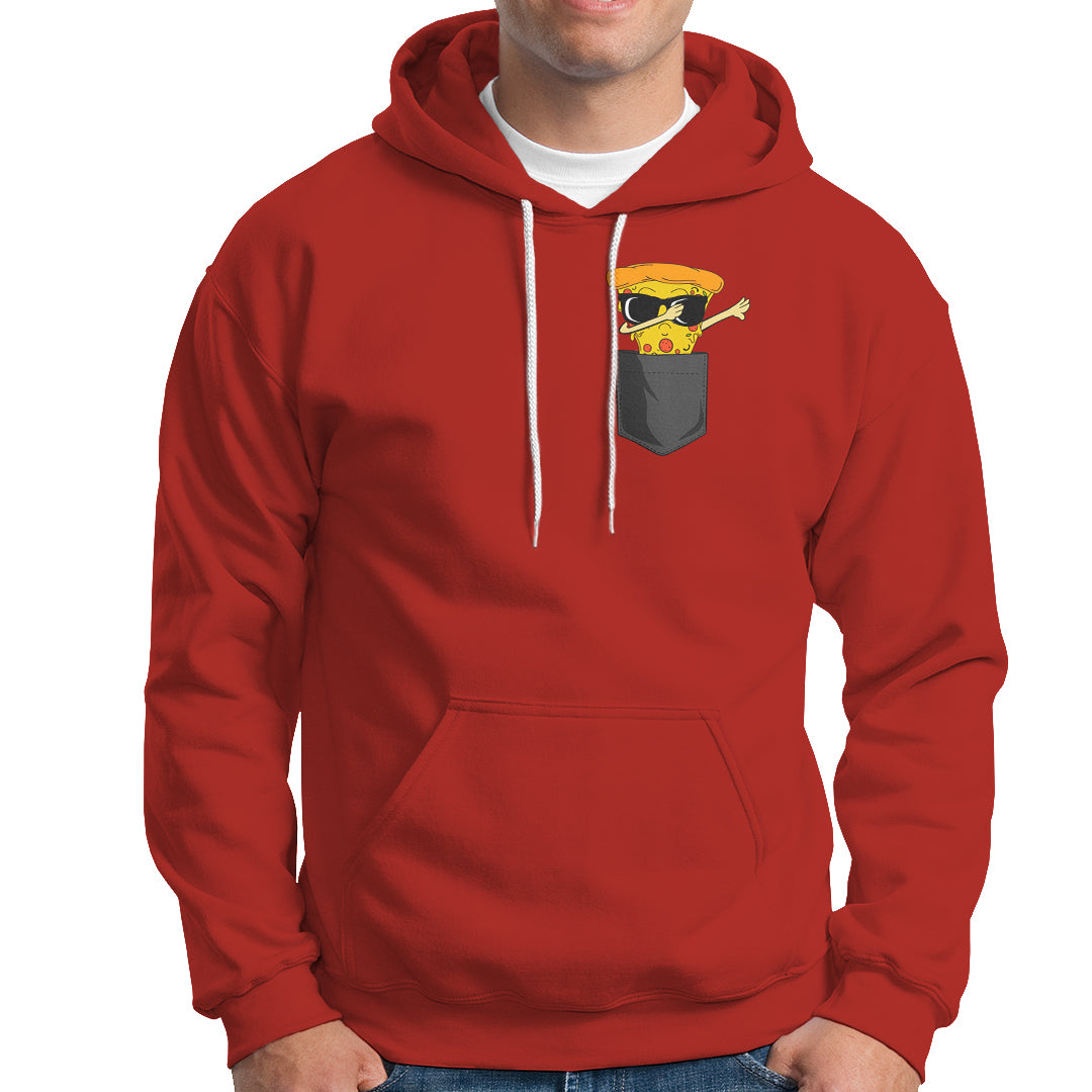 Pizza In A Pocket Funny Dabbing Hoodie - Wonder Print Shop