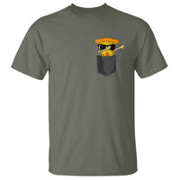 Pizza In A Pocket Funny Dabbing T Shirt - Wonder Print Shop